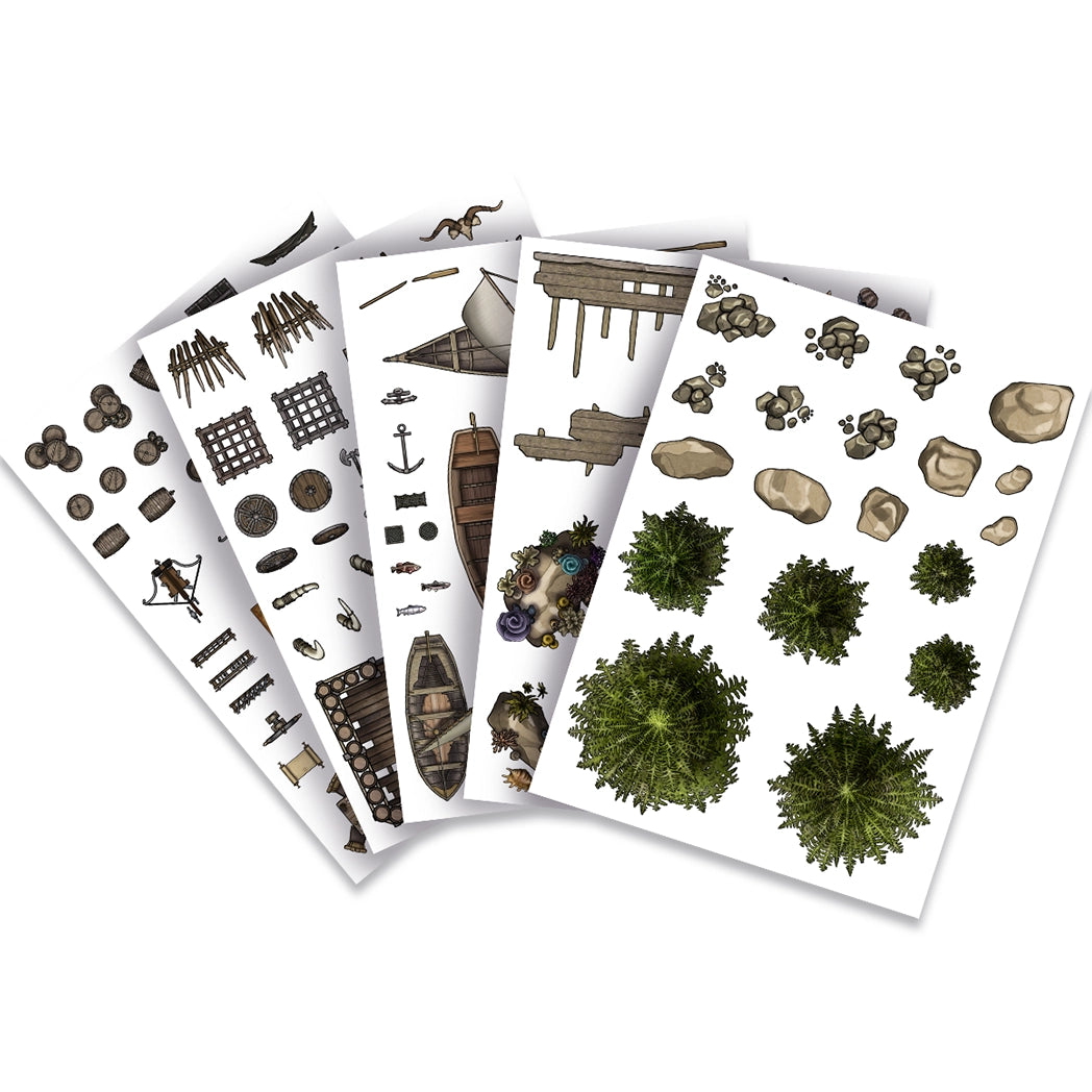 Into the Wilds Volume 1 Asset Stickers
