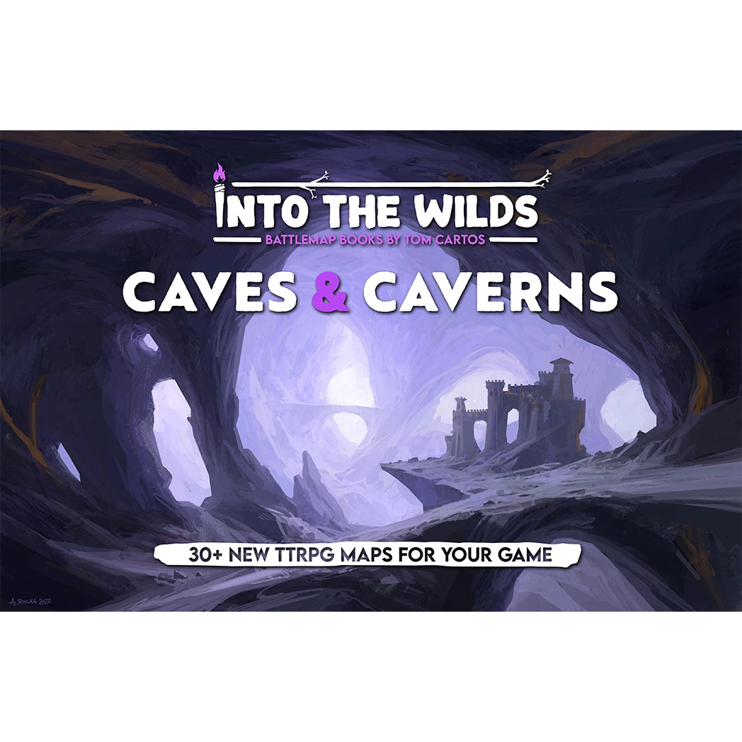 Caves & Caverns Battlemap Book