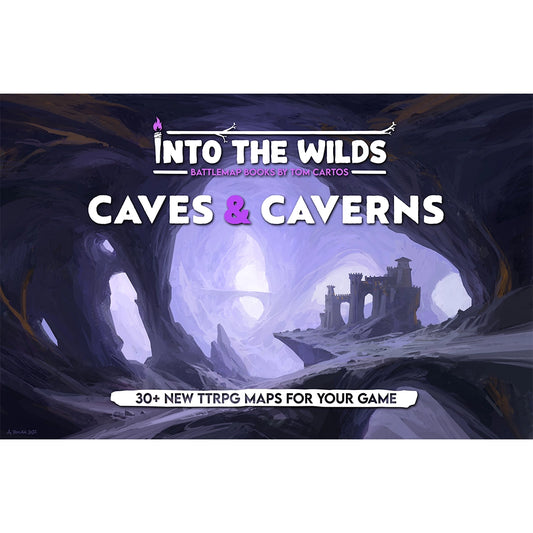 Caves & Caverns Battlemap Book
