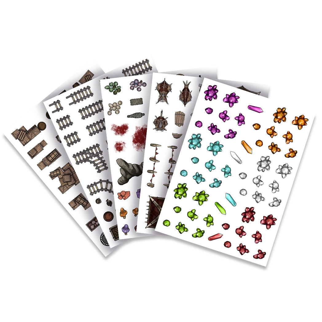 Caves & Caverns Battlemap Book