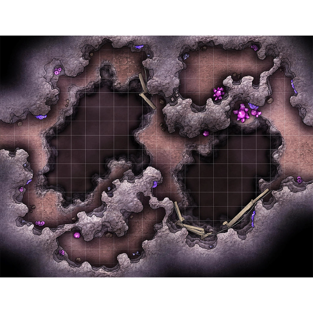 Caves & Caverns Battlemap Book