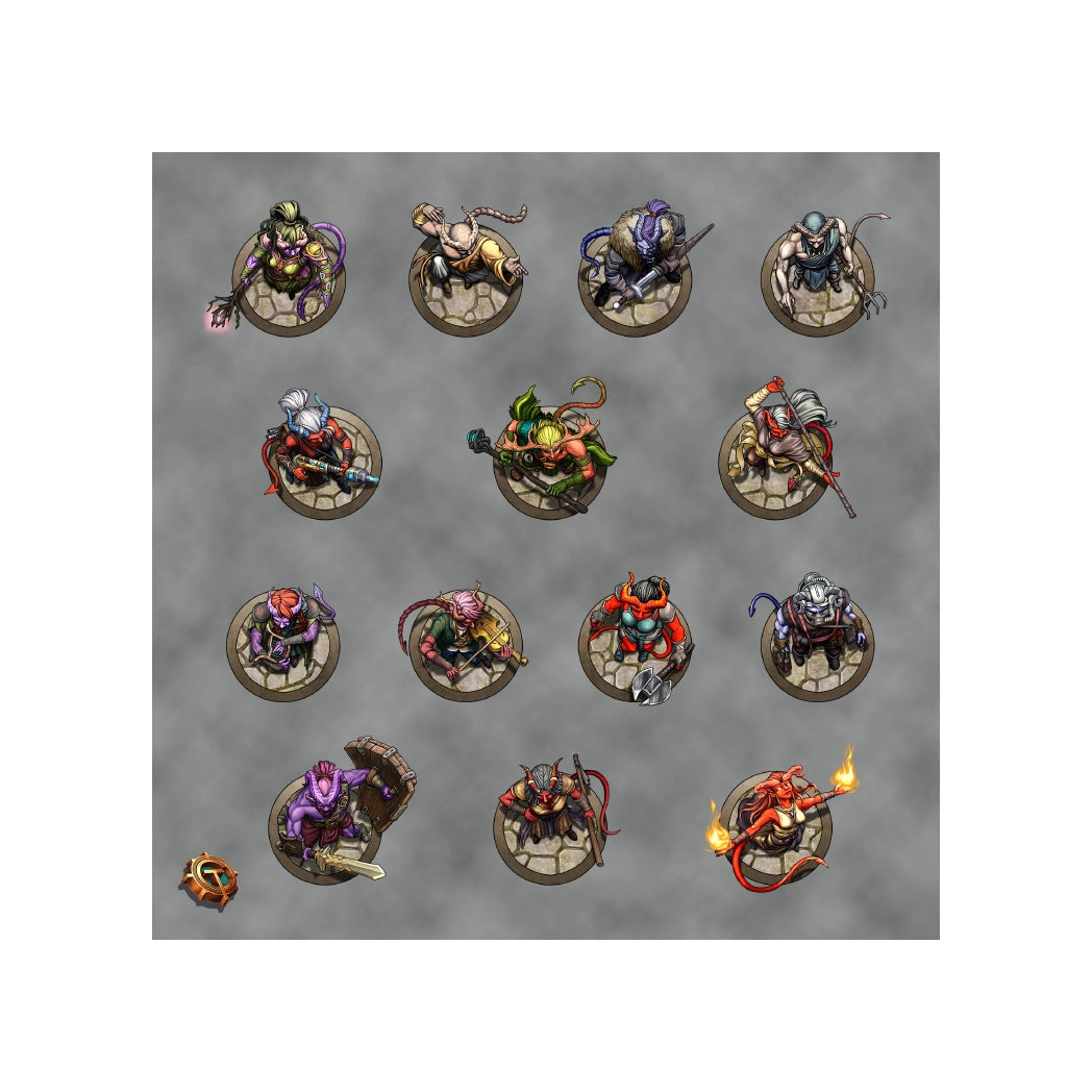 Into the Wilds Character Tokens 01