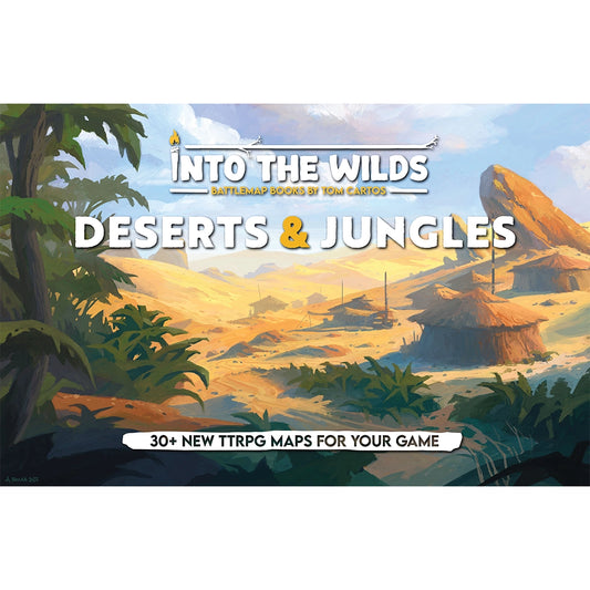 Deserts & Jungles Battlemap Book