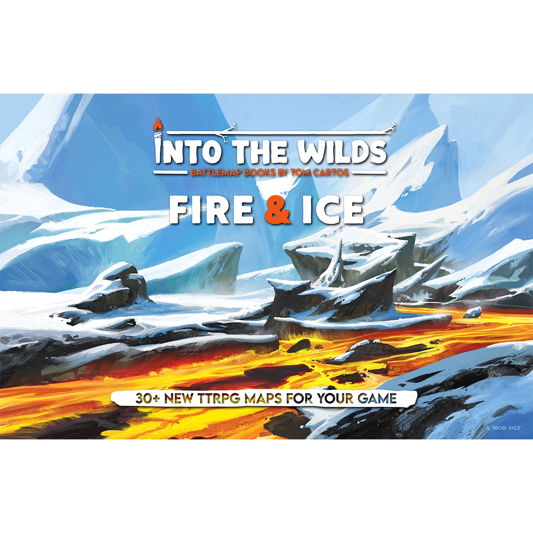 Fire & Ice Battlemap Book