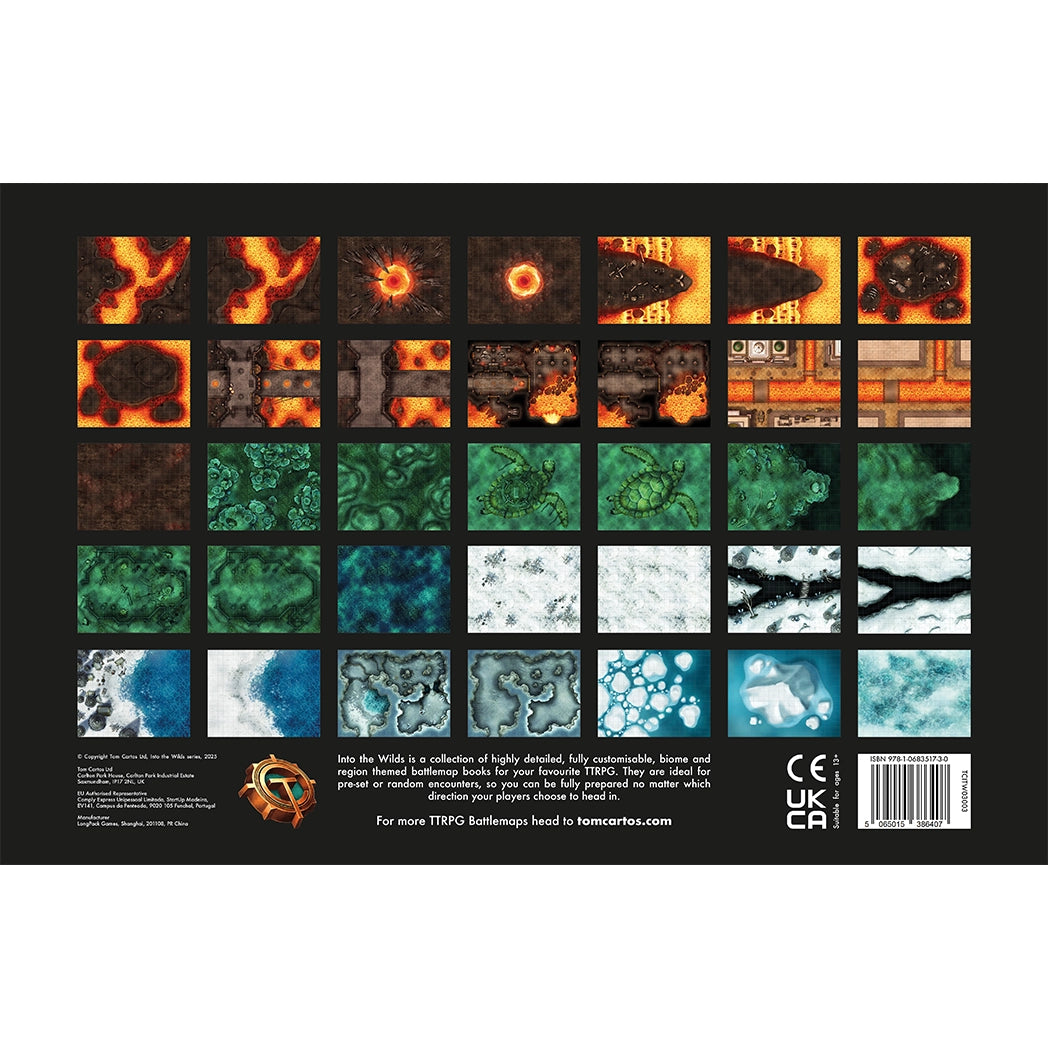 Fire & Ice Battlemap Book