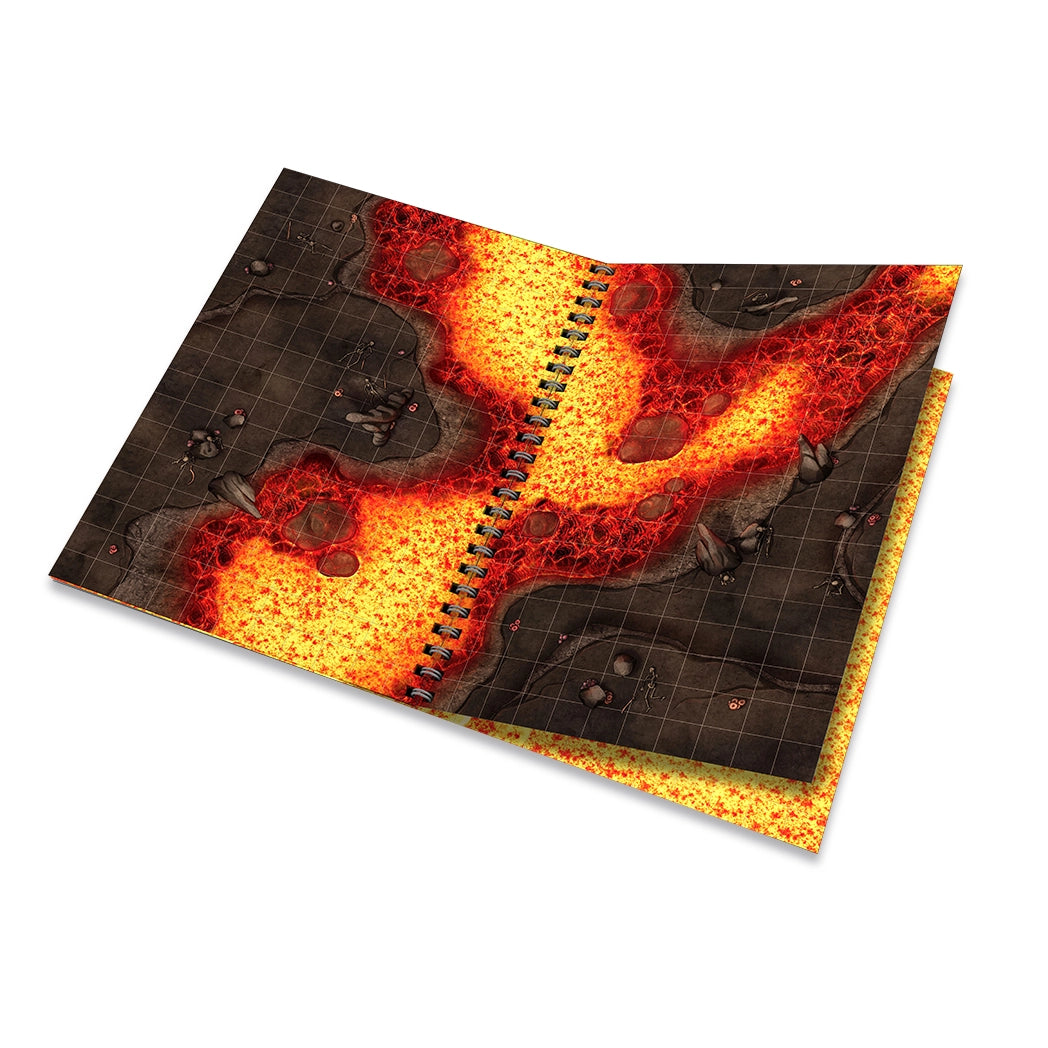 Fire & Ice Battlemap Book
