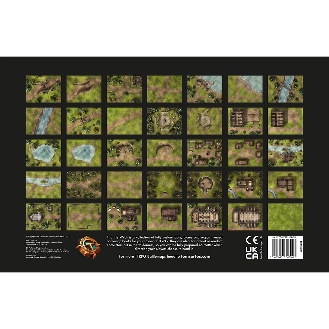 Forests & Villages Battlemap Book