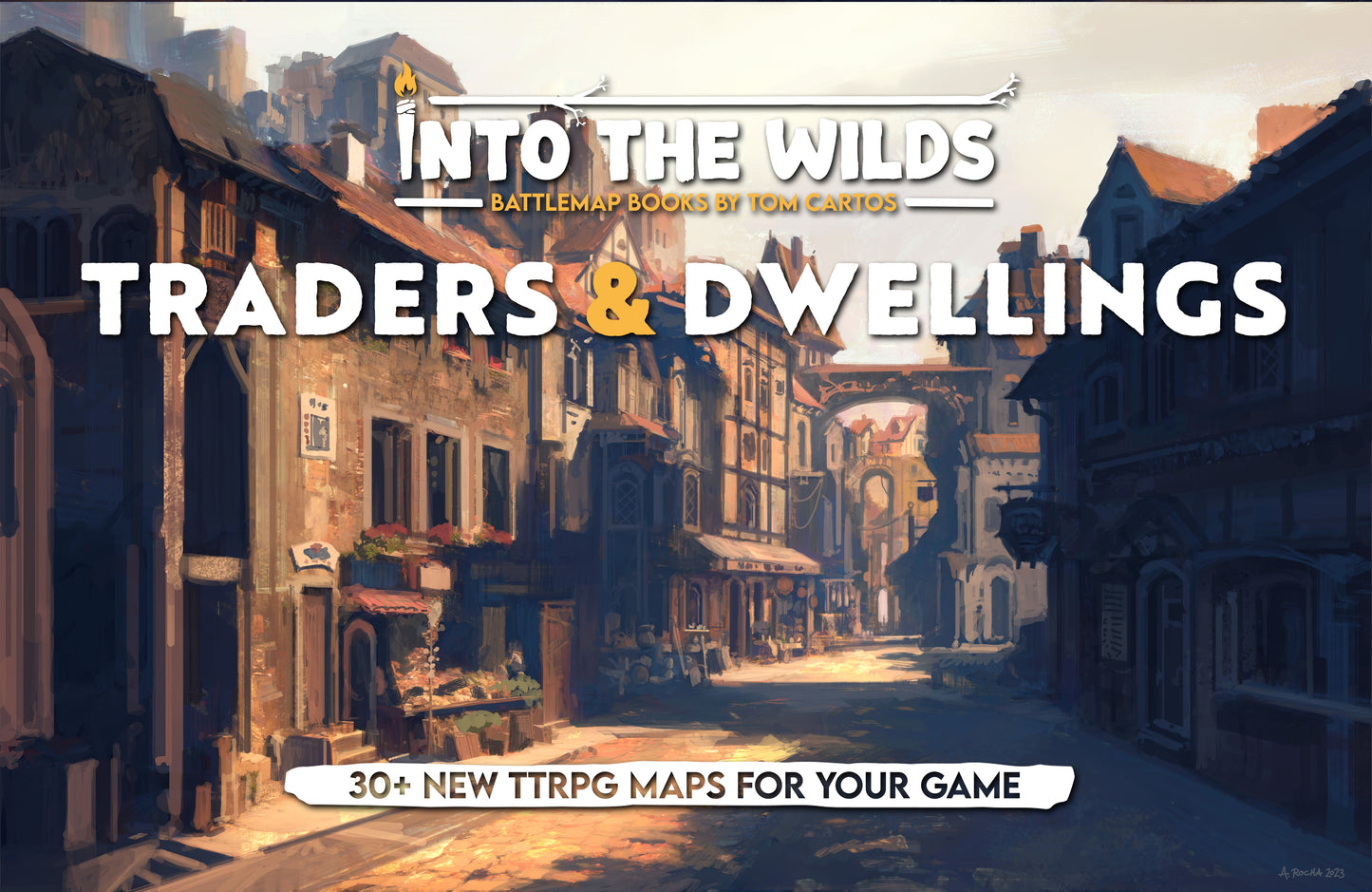 Traders & Dwellings Battlemap Book