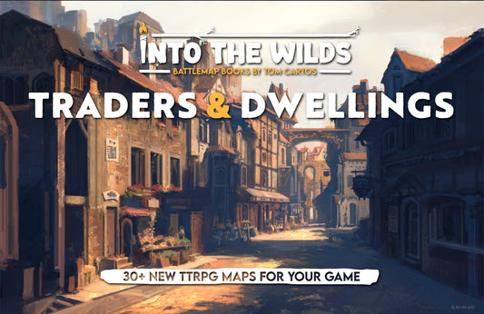 Traders & Dwellings Battlemap Book