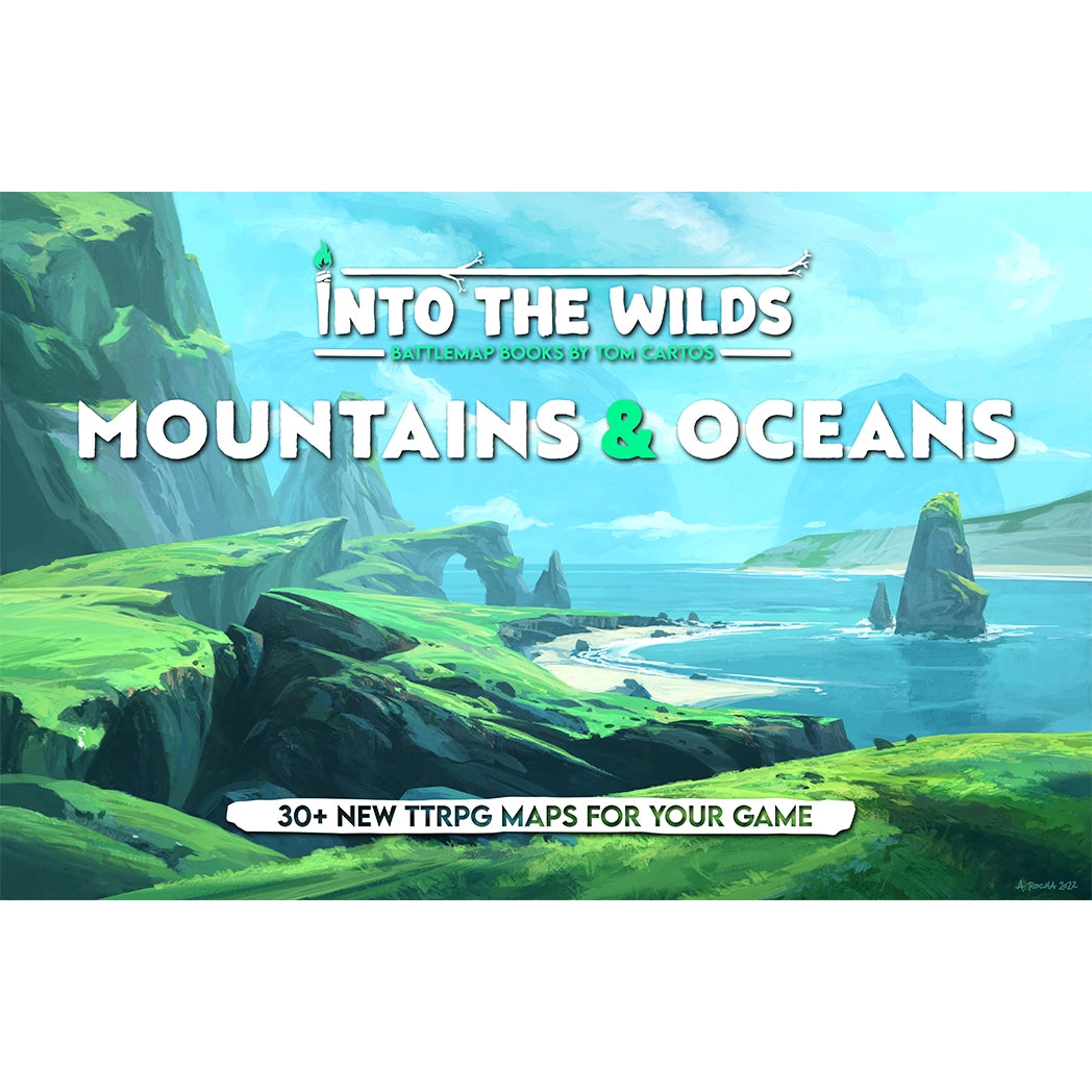 Mountains & Oceans Battlemap Book