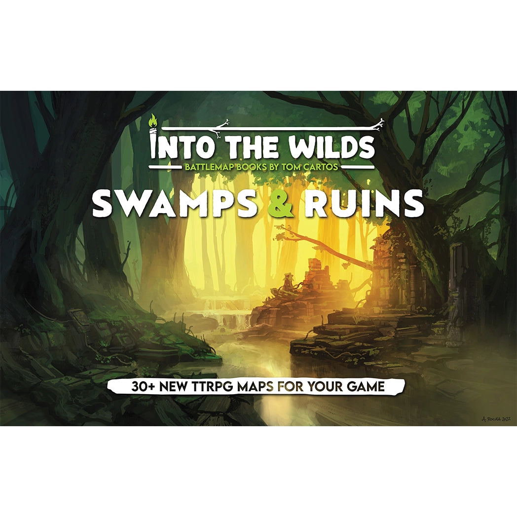 Swamps & Ruins Battlemap Book