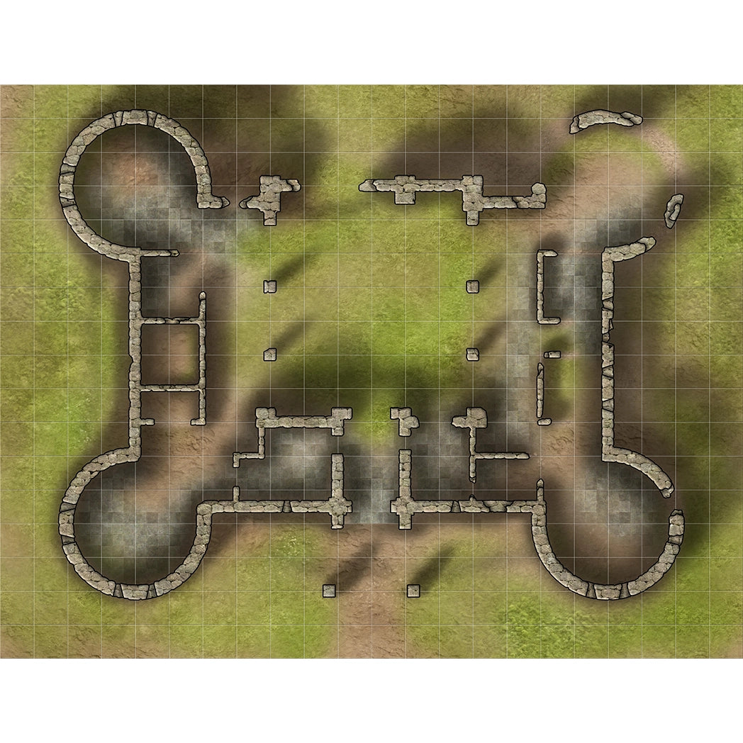 Swamps & Ruins Battlemap Book