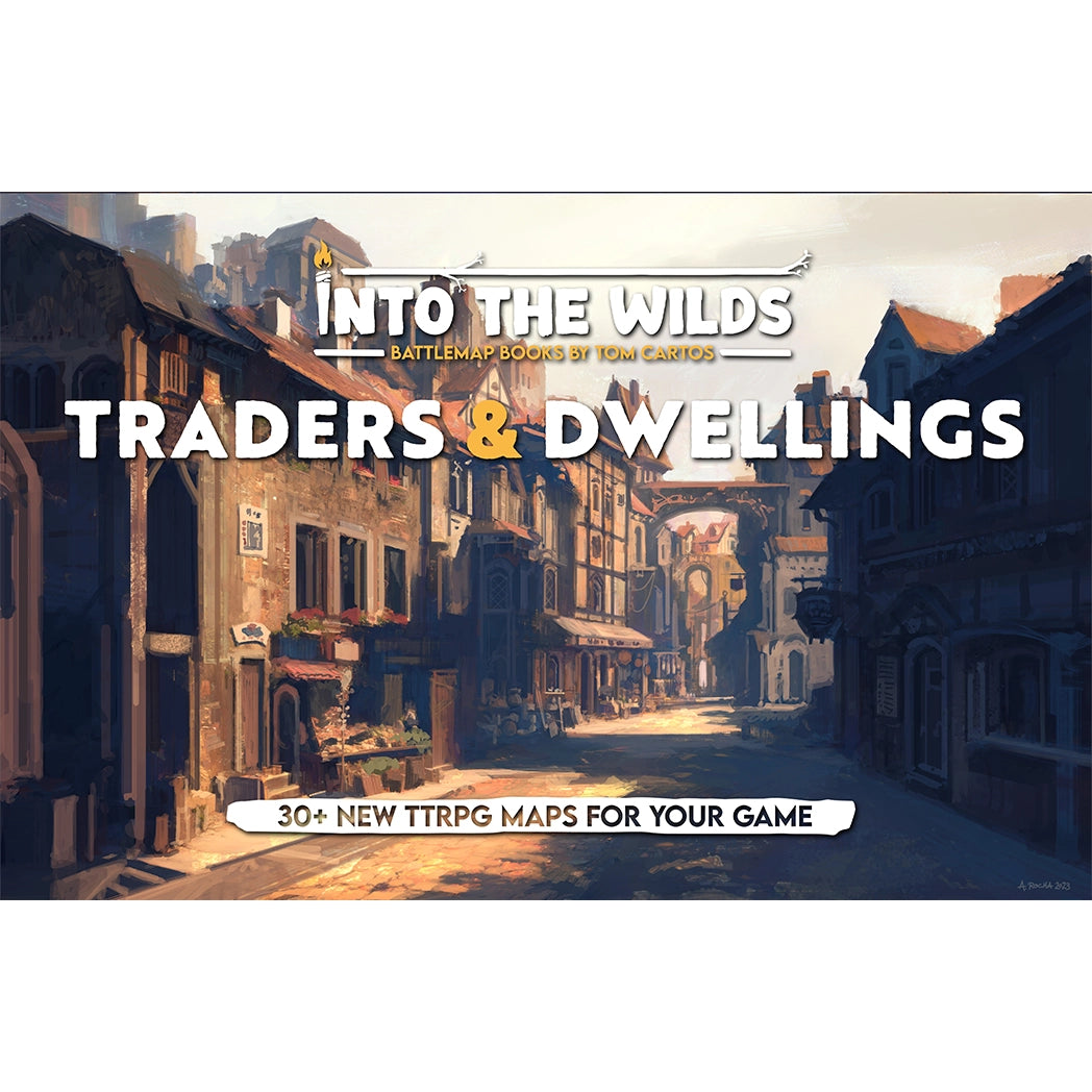 Traders & Dwellings Battlemap Book