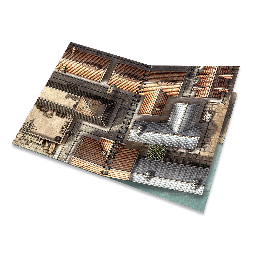 Towns & Cities Battlemap Book