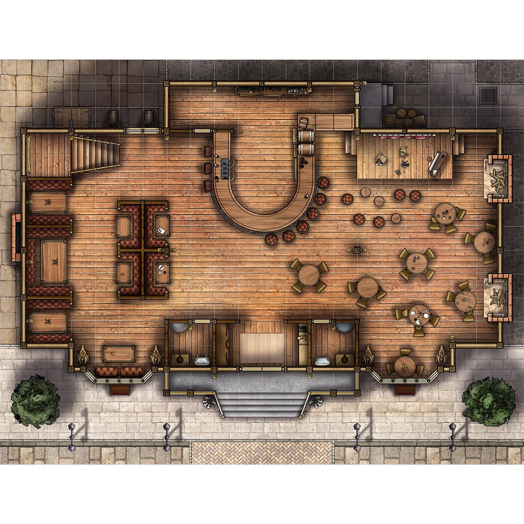 Traders & Dwellings Battlemap Book