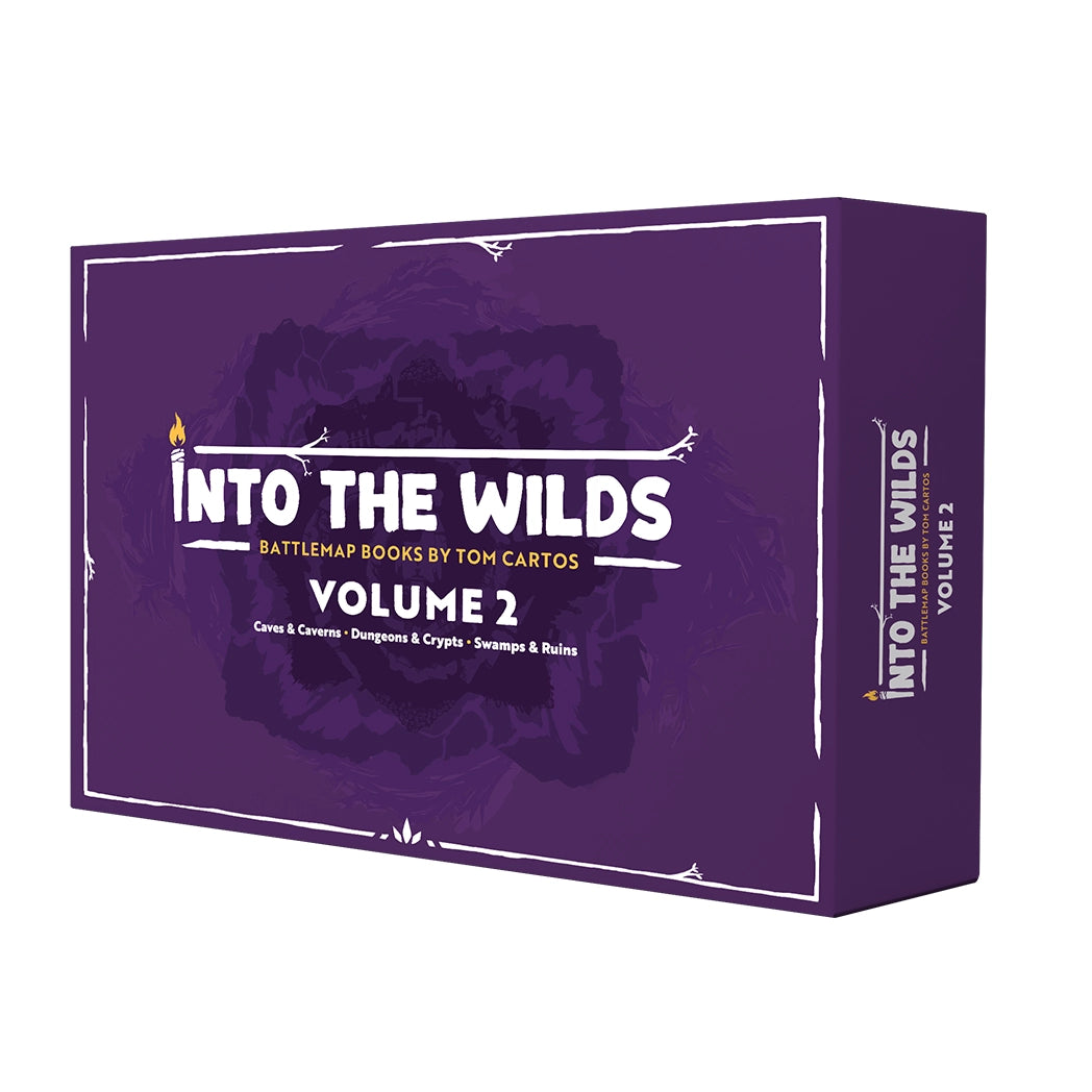 Into the Wilds Battlemap Books Volume 2 Deluxe Box Set