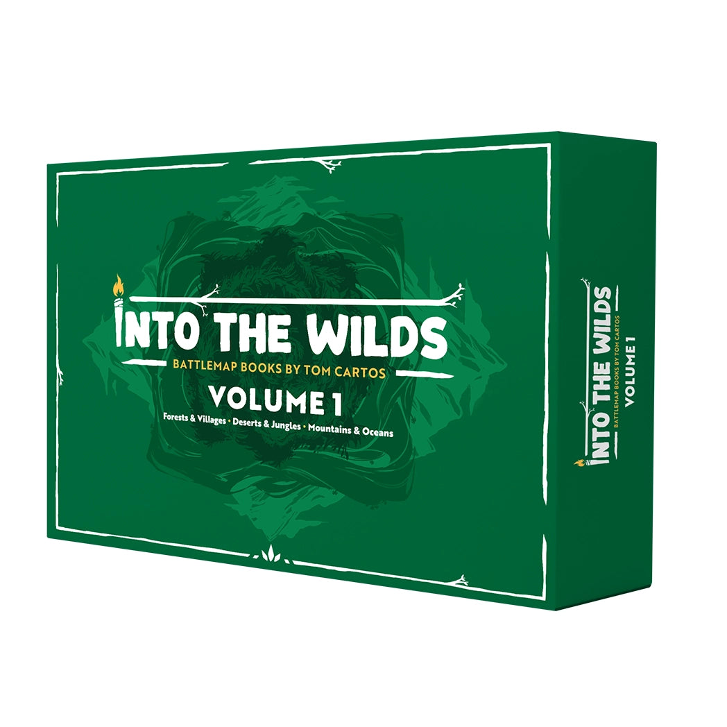 Into the Wilds Battlemap Books Volume 1 Deluxe Box Set