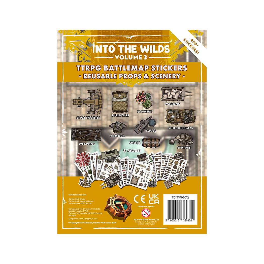 Into the Wilds Volume 3 Asset Stickers