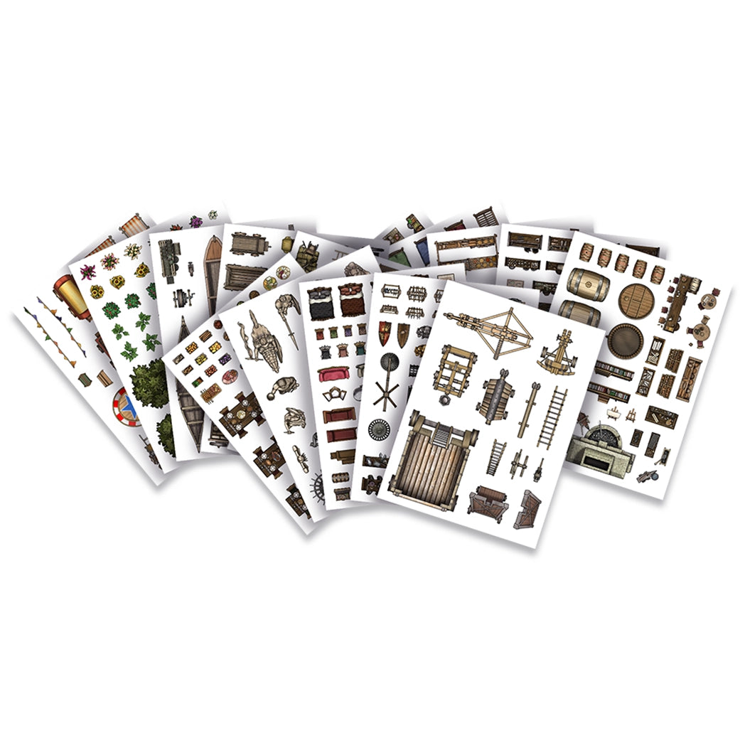 Into the Wilds Volume 3 Asset Stickers